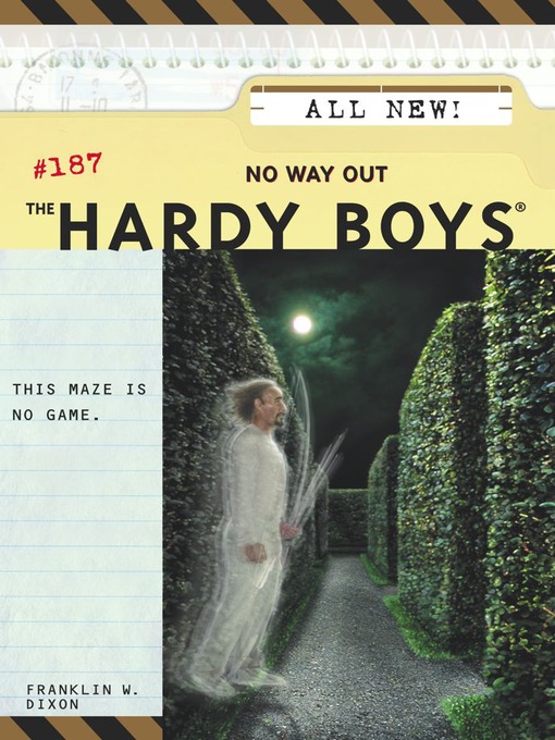 No Way Out (eBook): Hardy Boys Series, Book 187